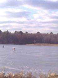 ice fishing