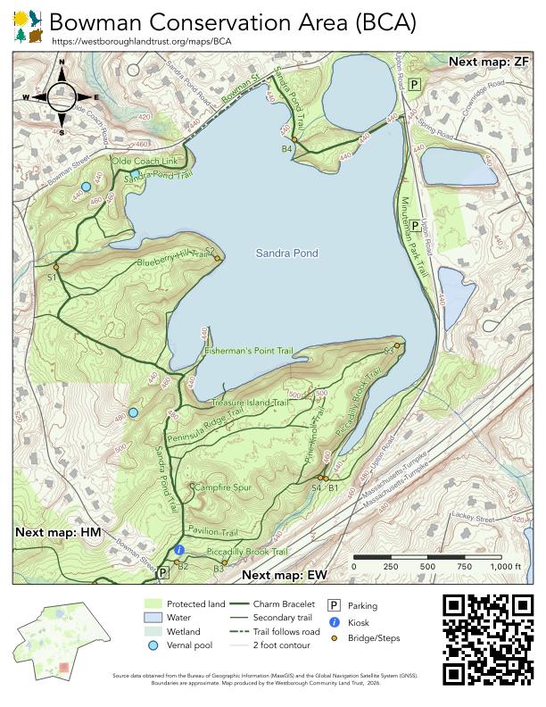 WCLT - Maps - Bowman Conservation Area