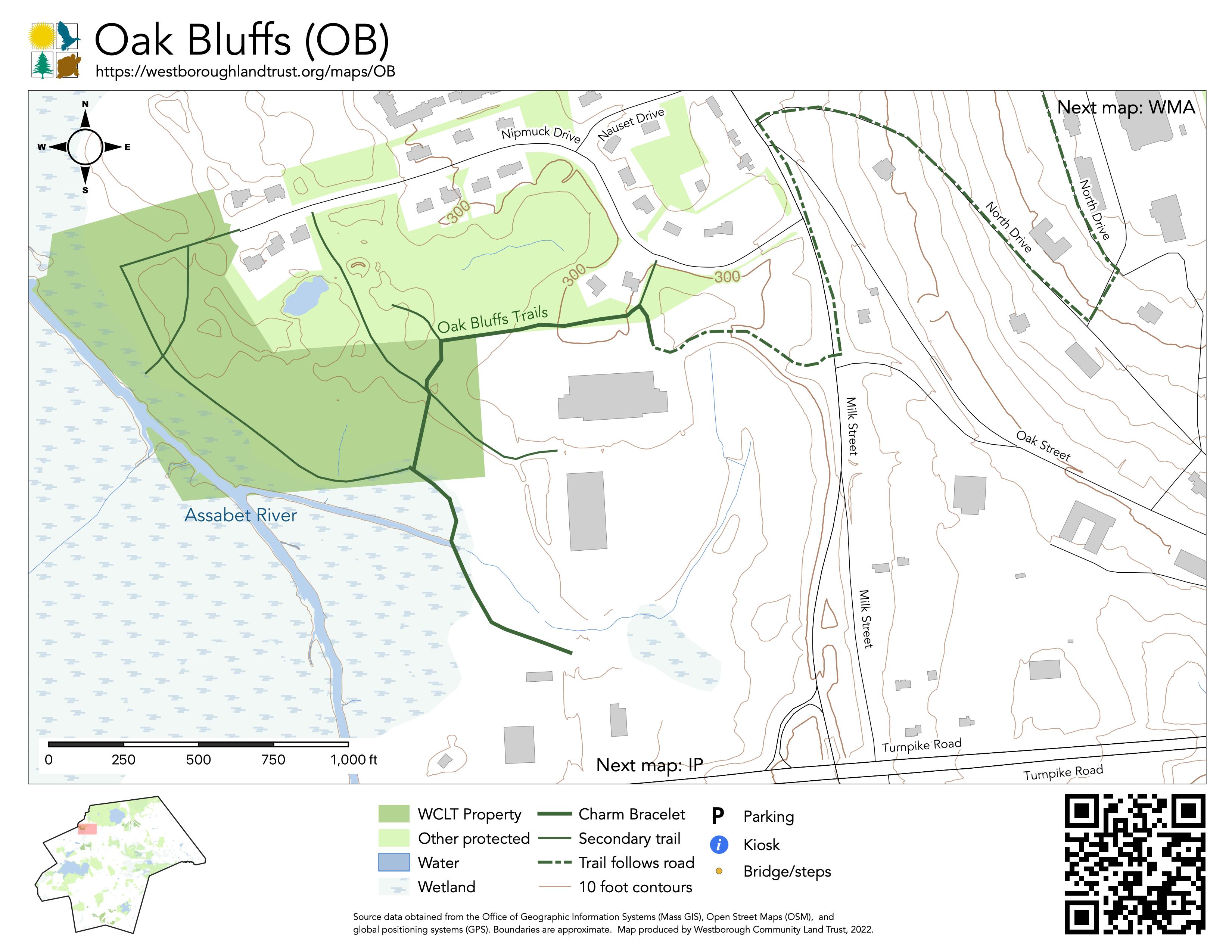 map of OB property